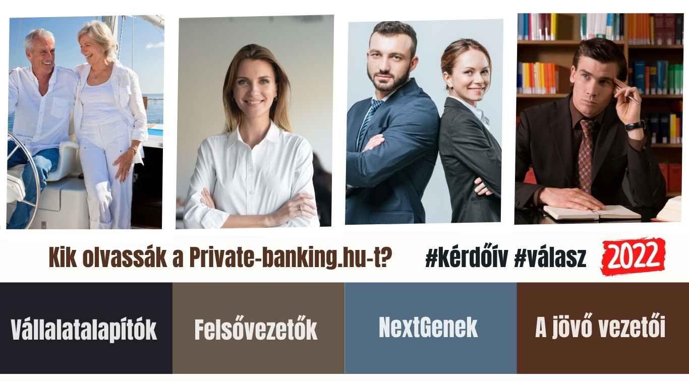 Vállalatalapítók, felsővezetők, NextGenek és a jövő vezető - kérdőívünk alapján ők a Private Banking.hu olvasói